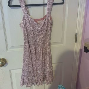 Showpo pink floral dress